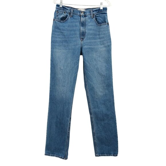 Abercrombie & Fitch Denim - Abercrombie & Fitch 90s Straight Ultra High Rise Jeans Size 29 Long